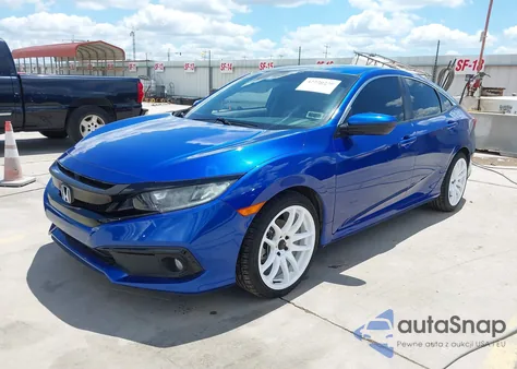 2020 Honda Civic Sport from USA, damaged, VIN 2HGFC2F83LH555827